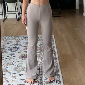 H&M Women's Taupe Flare Pants